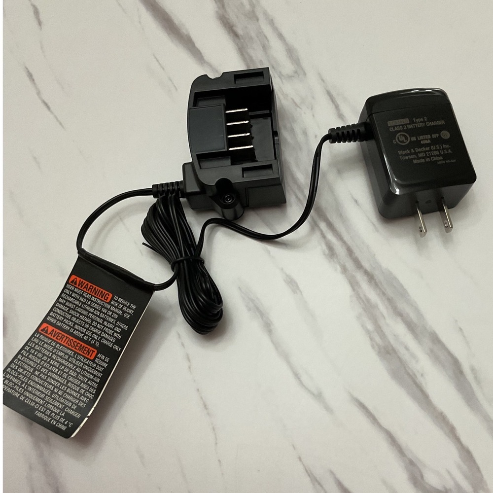 Black & Decker LCS1620 Type 2 Battery Charger 20V Max Lithium Ion OPEN BOX 2024